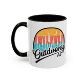 OUTDOORSY AF Ceramic Mug  (11 or 15oz)