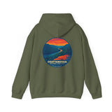 Chattanooga National Park City Campfire Hoodie - RIVER GORGE SUNSET