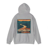 Chattanooga National Park City Campfire Hoodie - TENNESSEE RIVER GORGE