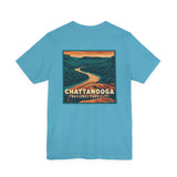 Chattanooga National Park City Unisex T-Shirt (Design on Back) - TENNESSEE RIVER GORGE