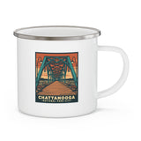 Chatt NPC Enamel Camping Mug - Walnut St Bridge