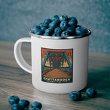 Chatt NPC Enamel Camping Mug - Walnut St Bridge