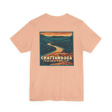 Chattanooga National Park City Unisex T-Shirt (Design on Back) - TENNESSEE RIVER GORGE