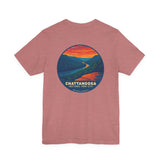 Chattanooga National Park City Unisex T-Shirt (Design on Back) - RIVER GORGE SUNSET