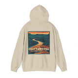 Chattanooga National Park City Campfire Hoodie - TENNESSEE RIVER GORGE