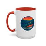 Chattanooga National Park City Ceramic Mug - RIVER GORGE SUNSET (15oz)