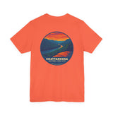 Chattanooga National Park City Unisex T-Shirt (Design on Back) - RIVER GORGE SUNSET