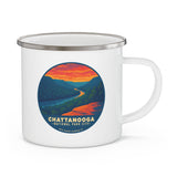 Chatt NPC Enamel Camping Mug - RIVER GORGE SUNSET