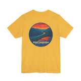 Chattanooga National Park City Unisex T-Shirt (Design on Back) - RIVER GORGE SUNSET