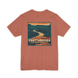 Chattanooga National Park City Unisex T-Shirt (Design on Back) - TENNESSEE RIVER GORGE