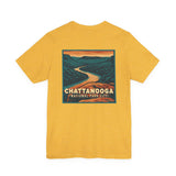 Chattanooga National Park City Unisex T-Shirt (Design on Back) - TENNESSEE RIVER GORGE