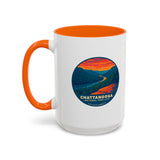 Chattanooga National Park City Ceramic Mug - RIVER GORGE SUNSET (15oz)