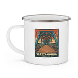 Chatt NPC Enamel Camping Mug - Walnut St Bridge