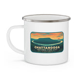 Chatt NPC Enamel Camping Mug - River Gorge Sunset