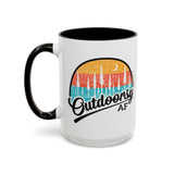 OUTDOORSY AF Ceramic Mug  (11 or 15oz)