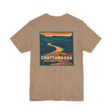 Chattanooga National Park City Unisex T-Shirt (Design on Back) - TENNESSEE RIVER GORGE