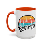 OUTDOORSY AF Ceramic Mug  (11 or 15oz)