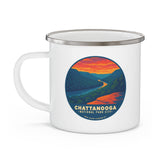 Chatt NPC Enamel Camping Mug - RIVER GORGE SUNSET