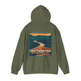Chattanooga National Park City Campfire Hoodie - TENNESSEE RIVER GORGE