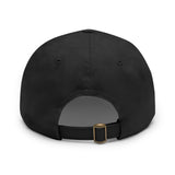 Dad Hat NEW SOUTH Leather Patch - BLACK/GRAY