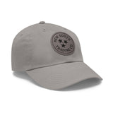 Dad Hat NEW SOUTH Leather Patch - GRAY/GRAY