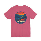 Chattanooga National Park City Unisex T-Shirt (Design on Back) - RIVER GORGE SUNSET