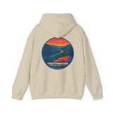 Chattanooga National Park City Campfire Hoodie - RIVER GORGE SUNSET