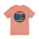 Chattanooga National Park City Unisex T-Shirt (Design on Back) - RIVER GORGE SUNSET