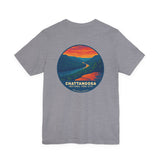 Chattanooga National Park City Unisex T-Shirt (Design on Back) - RIVER GORGE SUNSET