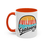 OUTDOORSY AF Ceramic Mug  (11 or 15oz)