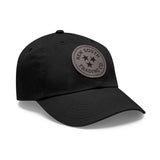 Dad Hat NEW SOUTH Leather Patch - BLACK/GRAY