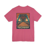 Chattanooga National Park City Unisex T-Shirt (Design on Back) - WALNUT STREET BRIDGE