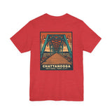 Chattanooga National Park City Unisex T-Shirt (Design on Back) - WALNUT STREET BRIDGE