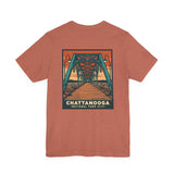 Chattanooga National Park City Unisex T-Shirt (Design on Back) - WALNUT STREET BRIDGE