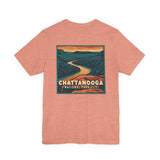 Chattanooga National Park City Unisex T-Shirt (Design on Back) - TENNESSEE RIVER GORGE