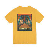 Chattanooga National Park City Unisex T-Shirt (Design on Back) - WALNUT STREET BRIDGE