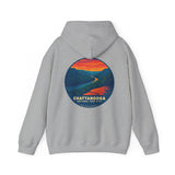 Chattanooga National Park City Campfire Hoodie - RIVER GORGE SUNSET