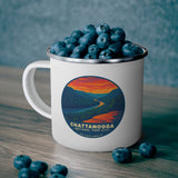 Chatt NPC Enamel Camping Mug - RIVER GORGE SUNSET