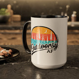 OUTDOORSY AF Ceramic Mug  (11 or 15oz)