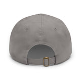 Dad Hat NEW SOUTH Leather Patch - GRAY/GRAY
