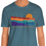 COLORFUL MOUNTAIN LAYERS Unisex T-shirt