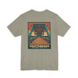Chattanooga National Park City Unisex T-Shirt (Design on Back) - WALNUT STREET BRIDGE