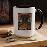 Chattanooga National Park City Ceramic Mug - WALNUT STREET BRIDGE (15oz)