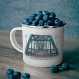 Enamel Camping Mug - WALNUT STREET BRIDGE