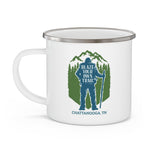 Enamel Camping Mug - BLAZE YOUR OWN TRAIL