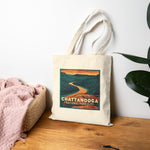 Chattanooga National Park City Canvas Tote - TENNESSEE RIVER GORGE