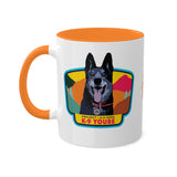 K-9 YOUBE Ceramic Mug - Orange