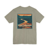 Chattanooga National Park City Unisex T-Shirt (Design on Back) - TENNESSEE RIVER GORGE