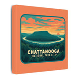 Chattanooga National Park City - SNOOPERS ROCK on Canvas
