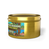 Hand Poured Tin Candle - TENNESSEE MORNING COFFEE